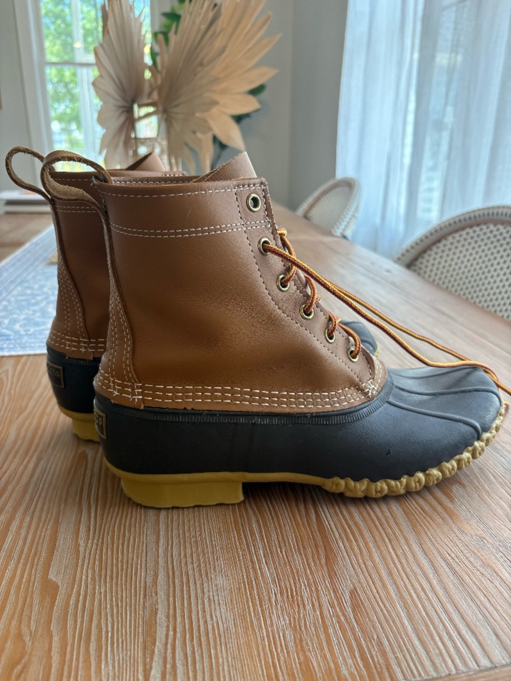 L.L. Bean Men's Duck Boots 8" Size 9